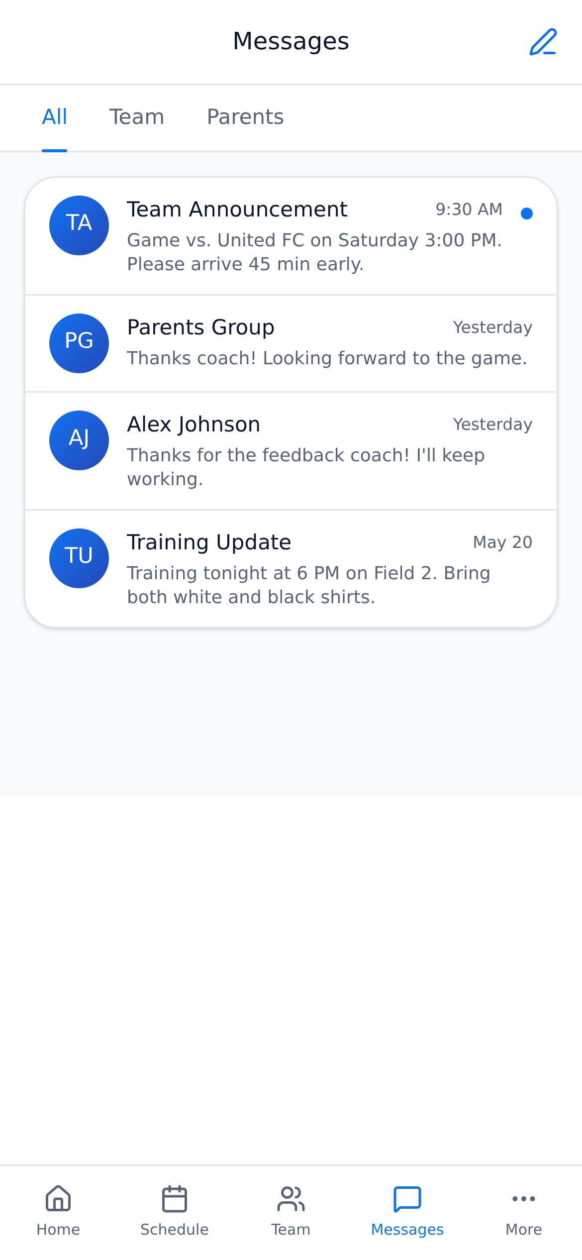 Messaging
